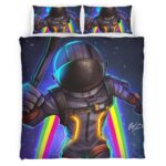 Housse De Couette Fortnite Battle Royale Espace Galaxie Parure de lit Ensemble De Literie