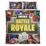 Housse De Couette Fortnite Battle Royale Tous les personnages 02 Parure de lit Ensemble De Literie