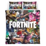 Housse De Couette Fortnite Battle Royale Tous les personnages Parure de lit Ensemble De Literie