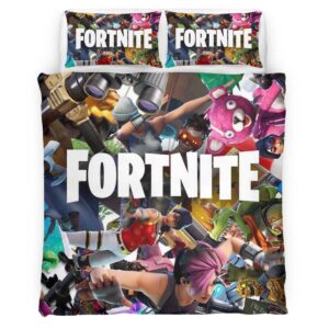 Housse De Couette Fortnite Battle Royale Tous les personnages Parure de lit Ensemble De Literie
