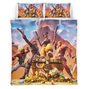 Housse De Couette Fortnite Chapitre Saison 8 Parure de lit Ensemble De Literie
