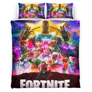 Housse De Couette Fortnite Salle de jeu personnalisée FN05 Parure de lit Ensemble De Literie