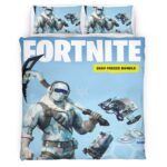 Housse De Couette Fortnite Pack Deep Freeze Parure de lit Ensemble De Literie