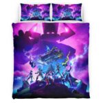 Housse De Couette Fortnite Galactus Chapitre 2 Saison 4 Parure de lit Ensemble De Literie