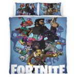 Housse De Couette Fortnite Salle de jeu Parure de lit Ensemble De Literie