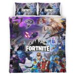 Housse De Couette Fortnite Raven et tous les skins Parure de lit Ensemble De Literie