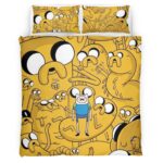 Housse De Couette Fortnite Skin Jake et Finn Parure de lit Ensemble De Literie
