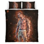 Housse De Couette Fortnite Travis Scott Skin Parure de lit Ensemble De Literie