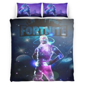 Housse De Couette Skin Galaxie Fortnite Parure de lit Ensemble De Literie