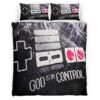 Housse De Couette Manette PlayStation 05 Parure de lit Ensemble De Literie