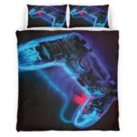 Housse De Couette Manette PlayStation 06 Parure de lit Ensemble De Literie