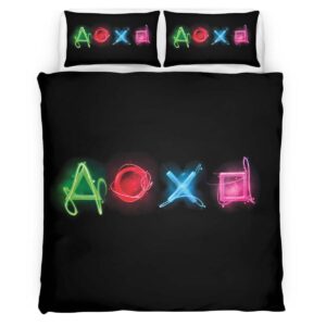 Housse De Couette Manette PlayStation 11 Parure de lit Ensemble De Literie