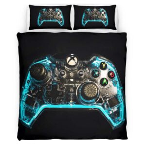 Housse De Couette Manette Xbox 17 Parure de lit Ensemble De Literie