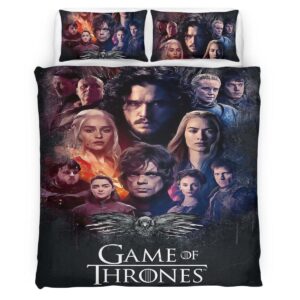 Housse De Couette Game of Thrones Personnage 02 Parure de lit Ensemble De Literie