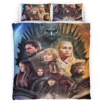 Housse De Couette Game of Thrones L’hiver arrive Personnage 05 Parure de lit Ensemble De Literie