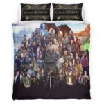 Housse De Couette Game of Thrones Tous les personnages 31 Parure de lit Ensemble De Literie