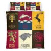 Housse De Couette Game of Thrones Maisons Parure de lit Ensemble De Literie