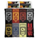 Housse De Couette Game of Thrones Maisons 3 Parure de lit Ensemble De Literie