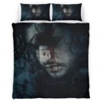 Housse De Couette Game of Thrones Jon Snow 37 Parure de lit Ensemble De Literie
