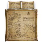 Housse De Couette Game of Thrones Carte 02 Parure de lit Ensemble De Literie