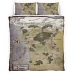 Housse De Couette Game of Thrones Carte 05 Parure de lit Ensemble De Literie