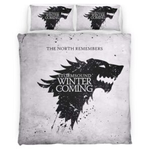 Housse De Couette Game of Thrones L’hiver arrive 02 Parure de lit Ensemble De Literie
