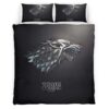 Housse De Couette Game of Thrones L’hiver arrive 3 Parure de lit Ensemble De Literie