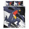 Housse De Couette Carchacrok Pokémon Parure de lit Ensemble De Literie