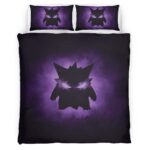 Housse De Couette Ectoplasma Pokémon 3 Parure de lit Ensemble De Literie