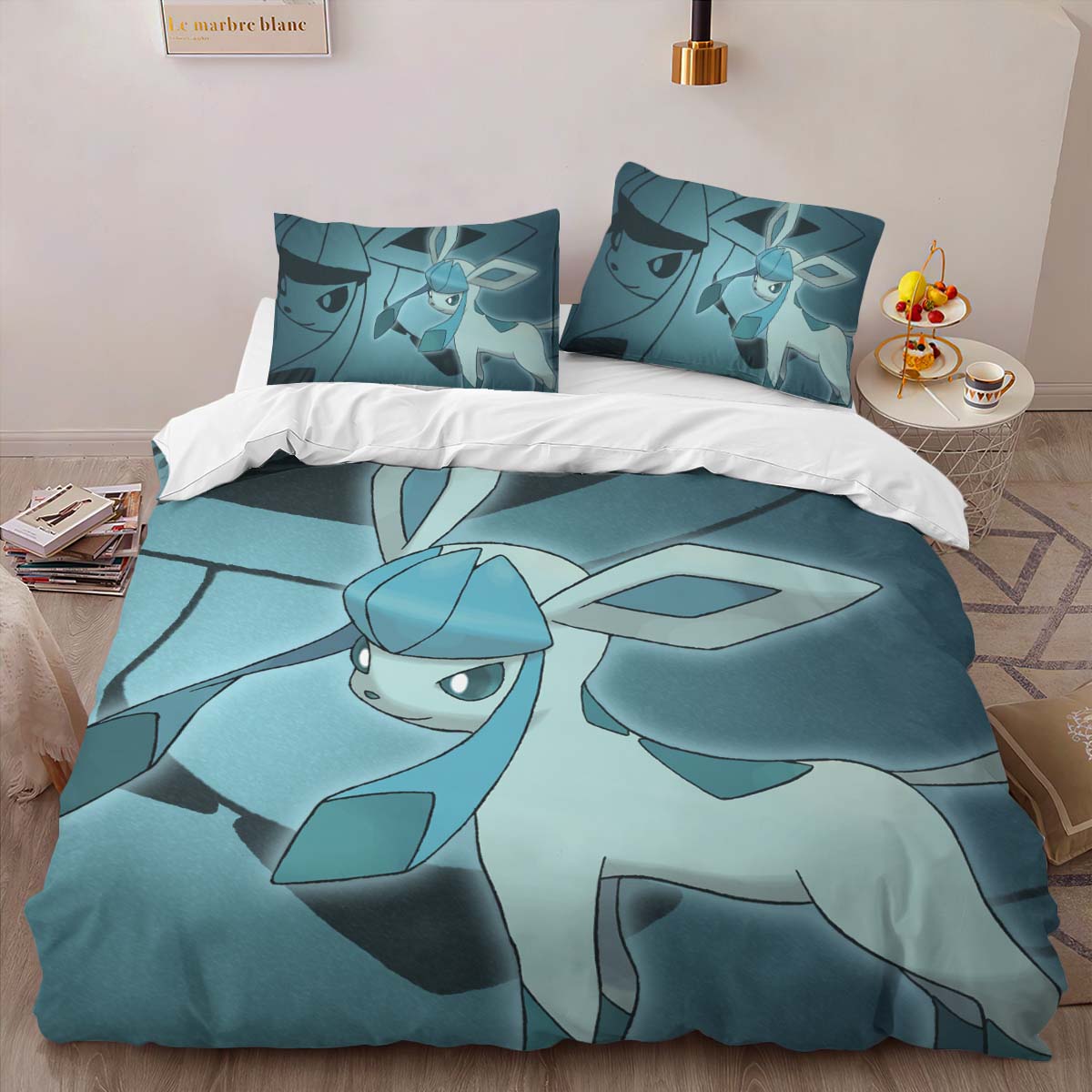 Housse De Couette Givrali Pokémon 2 Parure de lit Ensemble De Literie – Image 2