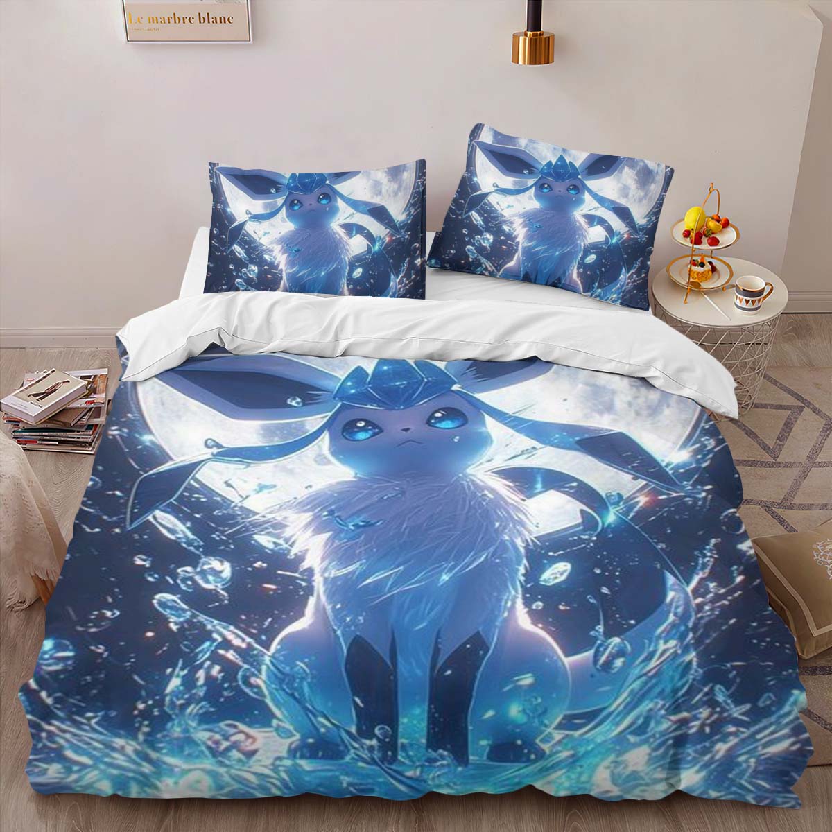 Housse De Couette Givrali Pokémon 4 Parure de lit Ensemble De Literie – Image 2