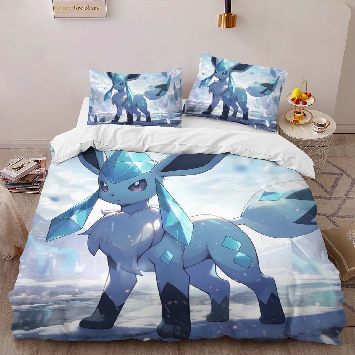 Housse De Couette Givrali Pokémon 8 Parure de lit Ensemble De Literie – Image 2