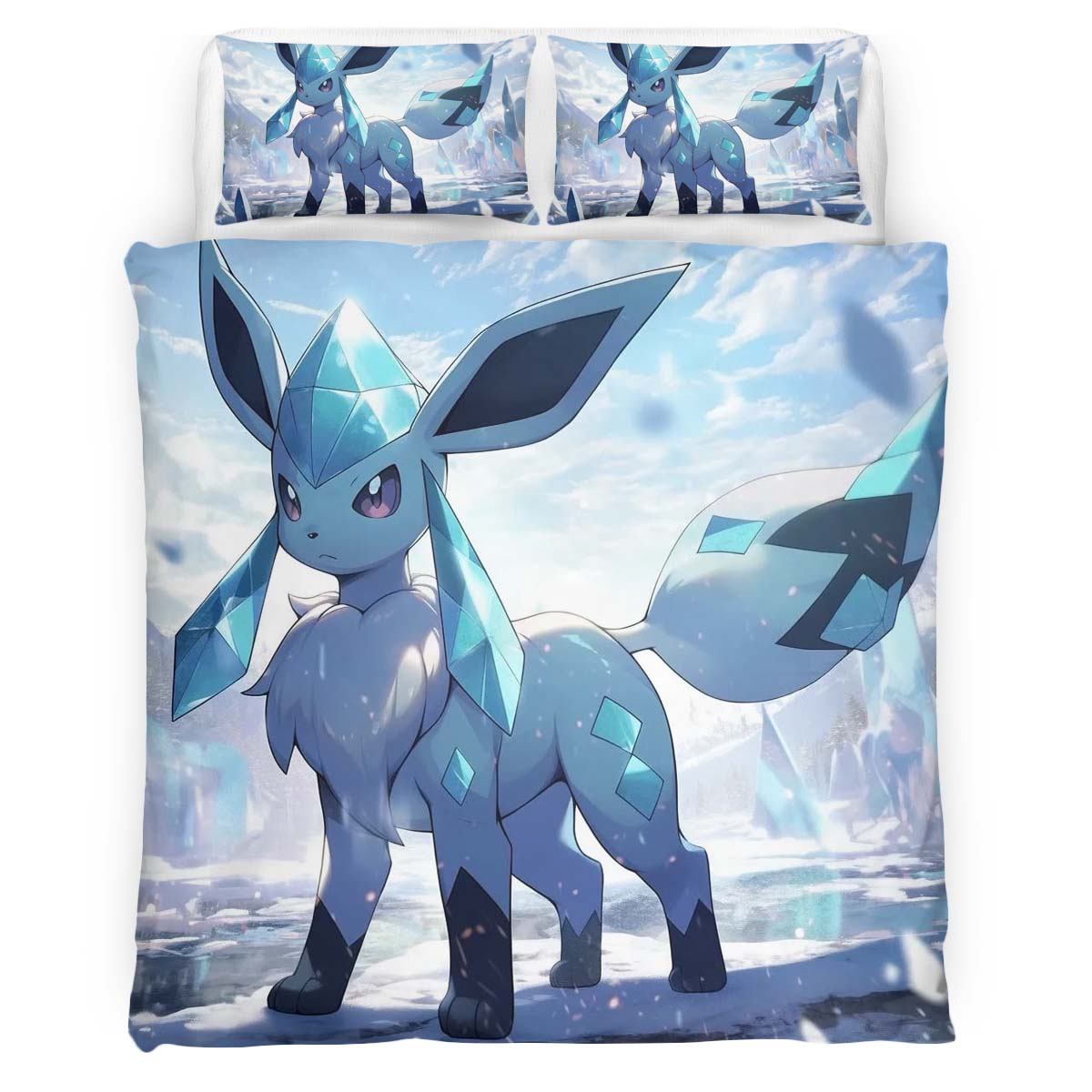 Housse De Couette Givrali Pokémon 8 Parure de lit Ensemble De Literie