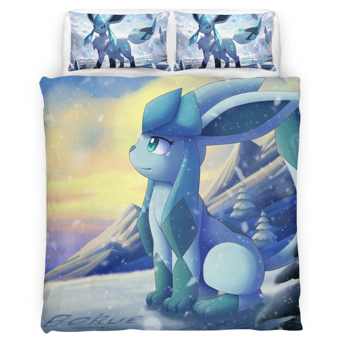 Housse De Couette Givrali Pokémon 9 Parure de lit Ensemble De Literie