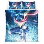 Housse De Couette Greninja Pokémon 6 Parure de lit Ensemble De Literie