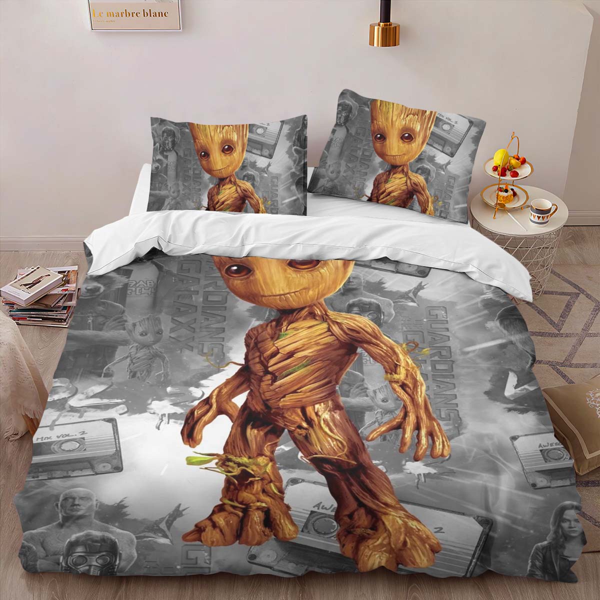 Housse De Couette Groot Mignon Parure de lit Ensemble De Literie – Image 2