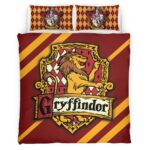 Housse De Couette Maison Gryffondor Harry Potter 02 Parure de lit Ensemble De Literie