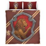 Housse De Couette Maison Gryffondor Harry Potter 03 Parure de lit Ensemble De Literie