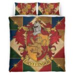 Housse De Couette Maison Gryffondor Harry Potter 04 Parure de lit Ensemble De Literie