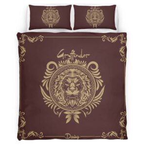 Housse De Couette Maison Gryffondor Harry Potter 06 Parure de lit Ensemble De Literie