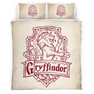 Housse De Couette Maison Gryffondor Harry Potter 09 Parure de lit Ensemble De Literie