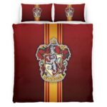 Housse De Couette Maison Gryffondor Harry Potter 10 Parure de lit Ensemble De Literie