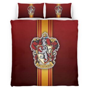 Housse De Couette Maison Gryffondor Harry Potter 10 Parure de lit Ensemble De Literie