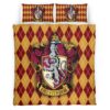 Housse De Couette Maison Gryffondor Harry Potter 12 Parure de lit Ensemble De Literie