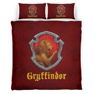 Housse De Couette Maison Gryffondor Harry Potter 14 Parure de lit Ensemble De Literie