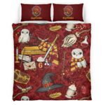 Housse De Couette Maison Gryffondor Harry Potter 15 Parure de lit Ensemble De Literie