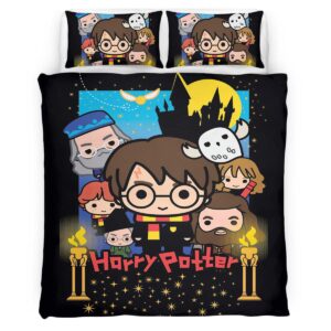 Housse De Couette Harry Potter 11 Parure de lit Ensemble De Literie