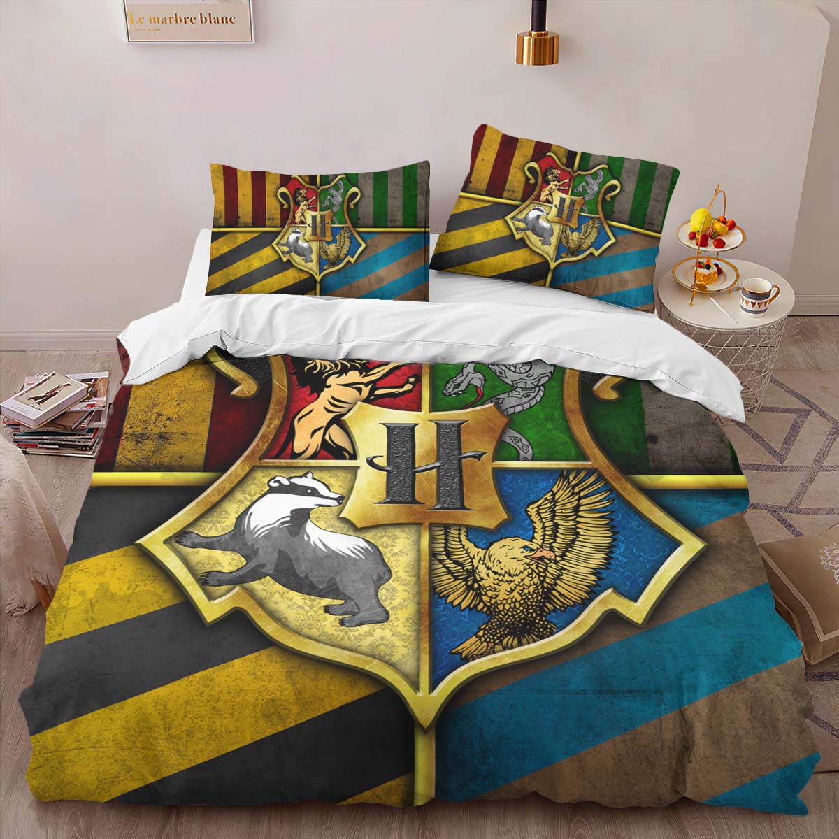 Housse De Couette Harry Potter 16 Parure de lit Ensemble De Literie – Image 2