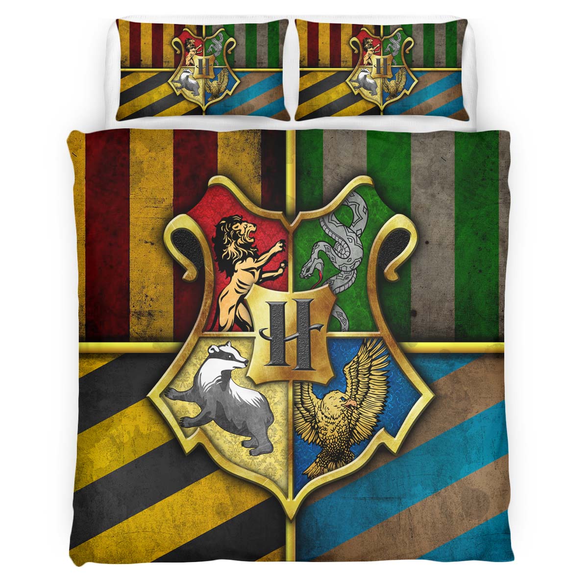 Housse De Couette Harry Potter 16 Parure de lit Ensemble De Literie