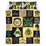 Housse De Couette Harry Potter 2 Parure de lit Ensemble De Literie